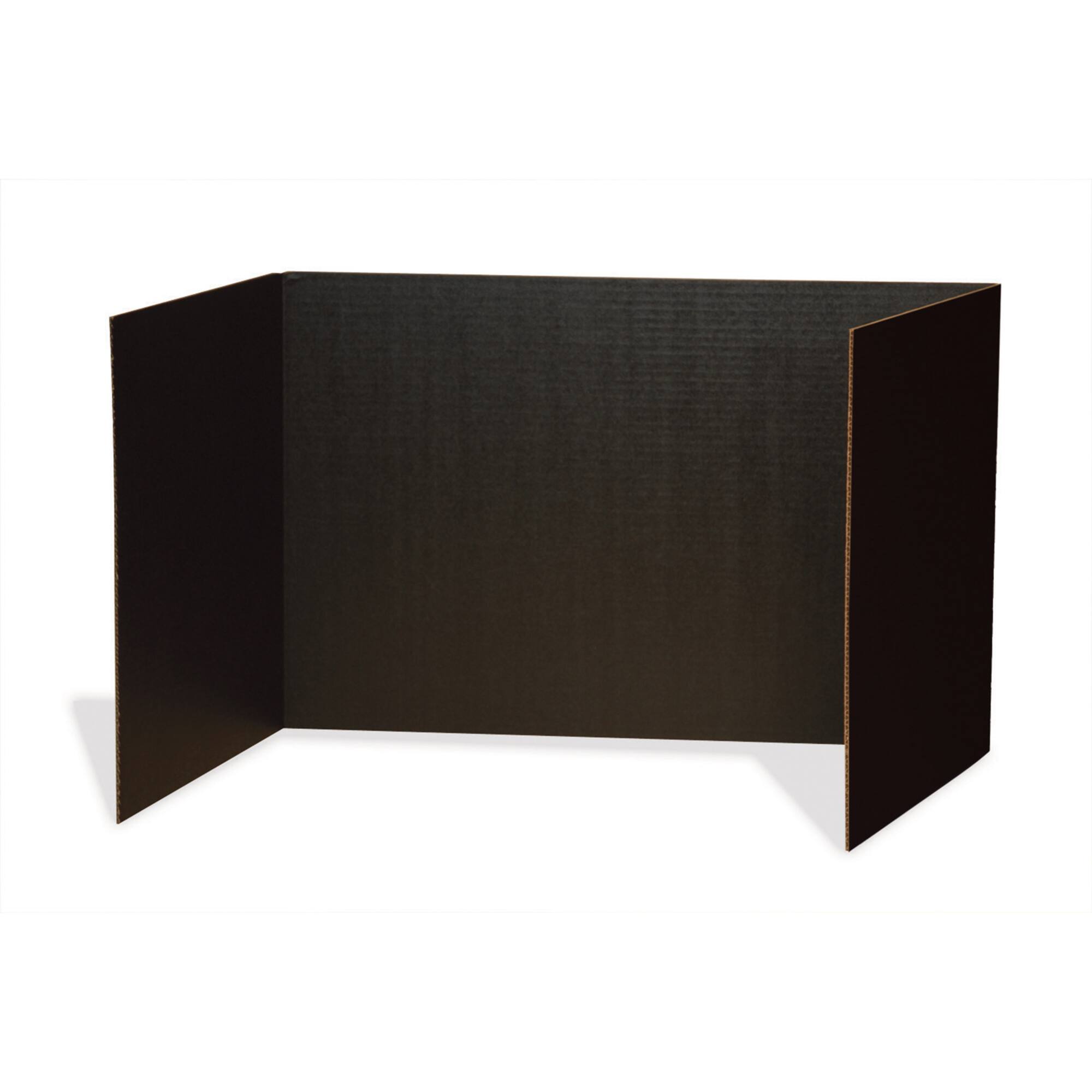 Pacon® 48" x 16" Black Privacy Boards, 2 Packs of 4
